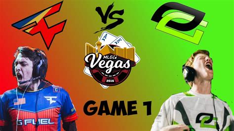 Faze Clan Vs OpTic Gaming MLG Vegas 2016 Game 1 YouTube