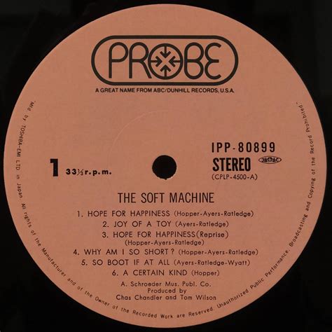 Yahooオークション 帯付 Lpレコード The Soft Machine ソフト・マシ