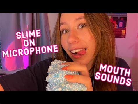 ASMR Mic Screatching Tapping Mouth Sounds Slime Sound Tingels