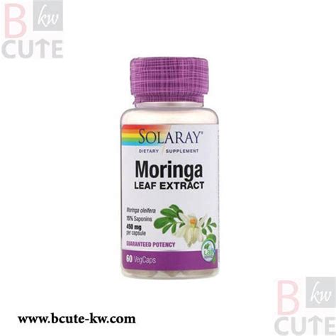 Solaray Moringa Leaf Extract Mg Vegcaps Bcute Kw