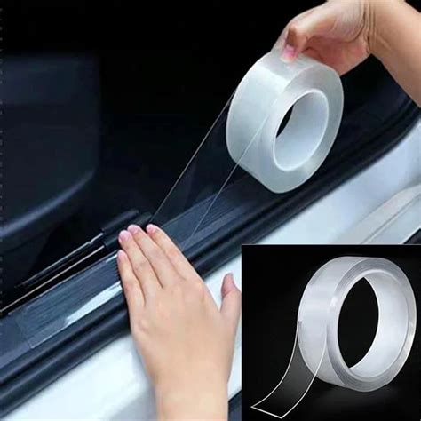 Universal Car Anti Collision Strip Nano Tape Scratchproof Car Threshold