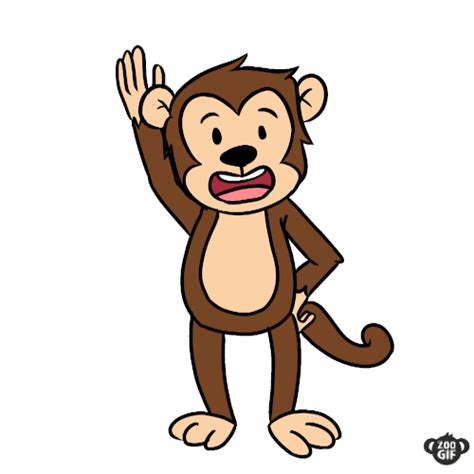 Happy Jumping Monkey GIF | ZooGIF