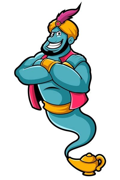 Cartoon Coming Genie Out Royalty Free Photos And Stock Images