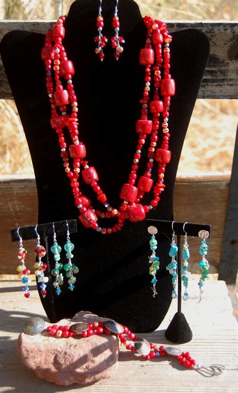 Handmade Coralturquoise Jewelry Handmade One Of A Kind Co Flickr