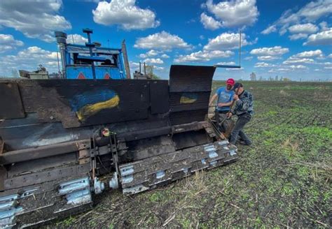 Ukrainian Farmer Comes Up With Novel Way To Demine His Fields