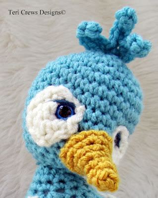 Teri S Blog New Simply Cute Peacock Crochet Pattern