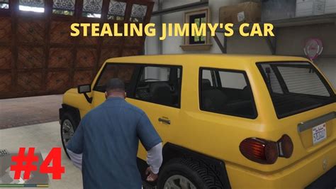 Stealing Jimmy S Car Grand Theft Auto 5 PS5 Vgamers 4 YouTube