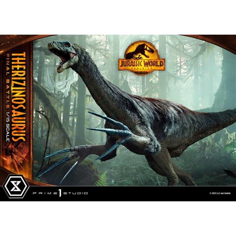 Jurassic World: Dominion (Film) Therizinosaurus Bonus Version Statue b ...