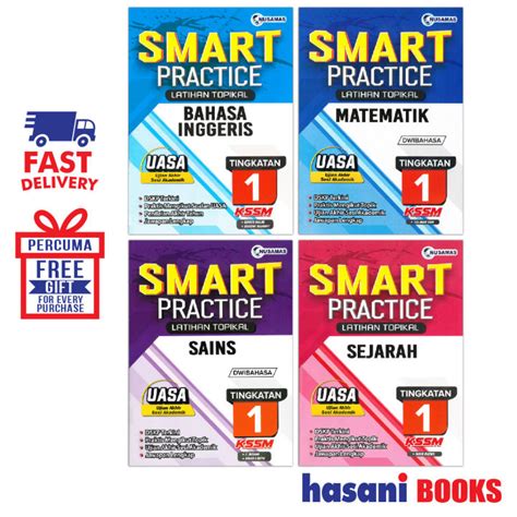 Hasani Nusamas Smart Practice Latihan Topikal Uasa Tingkatan 1 Lazada