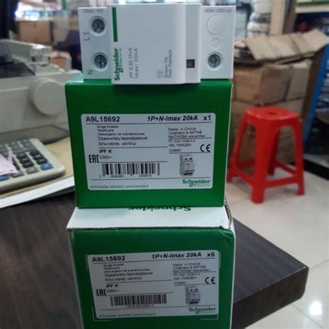 Jual Surge Arrester IPF K 1P N 20kA 40kA Schneider Shopee Indonesia