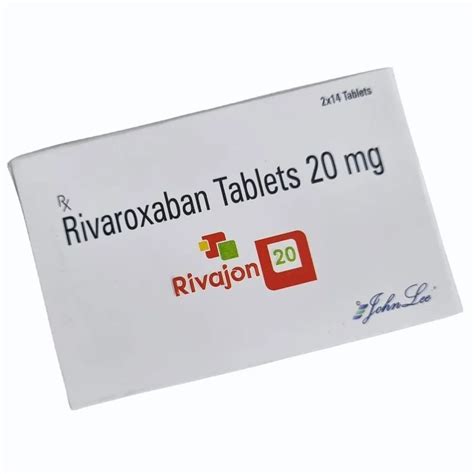 20 Mg Rivaroxaban Tablets At Rs 540box Rivaroxaban Tablet In Surat