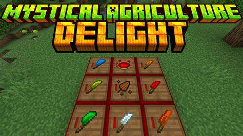 Install Mystical Agriculture Delight Minecraft Mods Modpacks