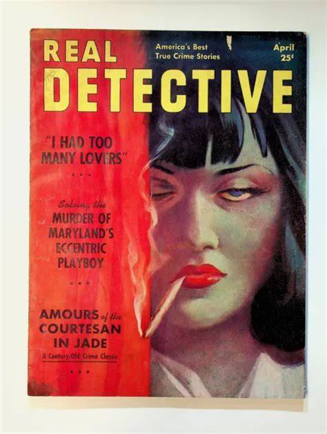 Real Detective True Crime Magazine Vol 46 2 Vg 1939 £90 32 Picclick Uk