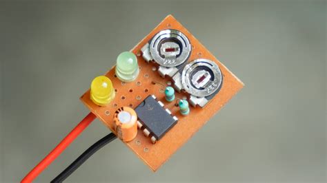 Dual Led Flasher Controller Using Ne555 Ic Youtube