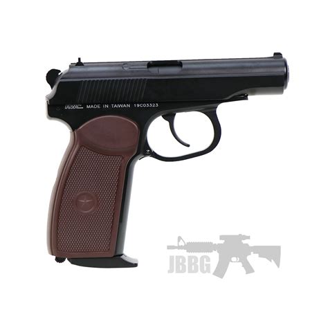 Kwc Pm Makarov 177 Bb Blow Back Co2 Air Pistol Just Air Guns