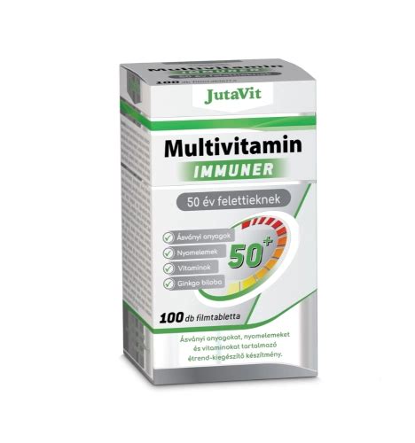 Natures Aid Natures Aid Multivitamin vas nélkül tabletta 60 db