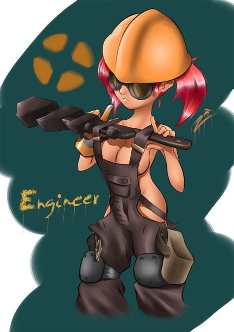 Engineer Girl By Zombieoni Hentai Foundry