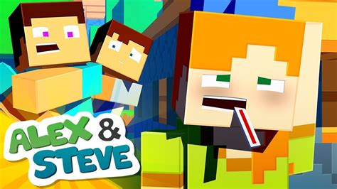 ALEX GETS SICK Alex And Steve Life Minecraft Animation YouTube