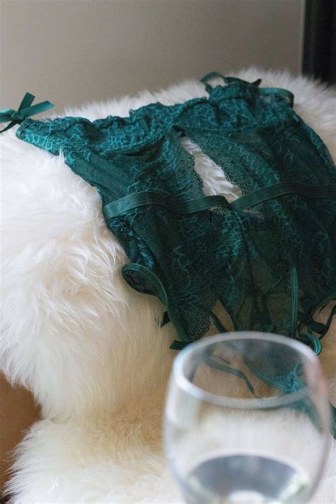 Emerald Lace Teddy