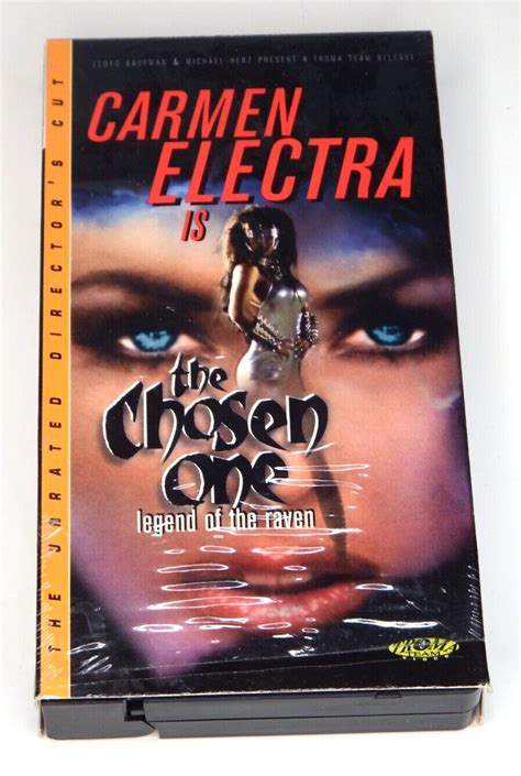 The Chosen One Legend Of The Raven VHS 1999 Unrated Carmen Electra