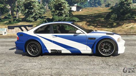 BMW M3 GTR E46 Most Wanted For GTA 5