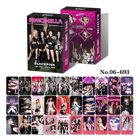 Pcs Box Black Pink Exquisite Lomo Crad Bptg Pink Venom Album