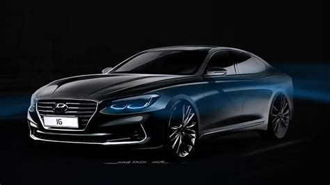 Hyundai Grandeur Azera Previews New Flagship Sedan