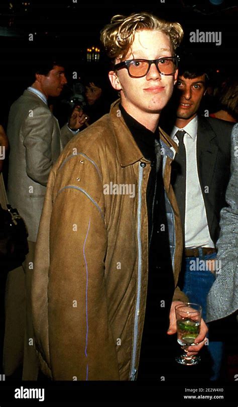 Anthony Michael Hall 1985 Credit: Ralph Dominguez/MediaPunch Stock ...