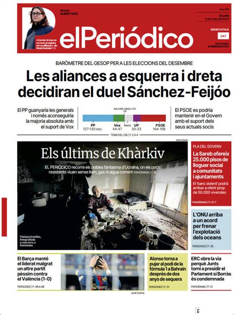 Periódico El Periódico de Catalunya España Periódicos de España