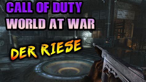 Call Of Duty World At War Der Riese Zombies Revisited The Giant Youtube