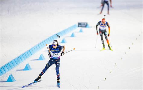 Biathlon Coupe Du Monde Eric Perrot Au Pied Du Podium Sur L