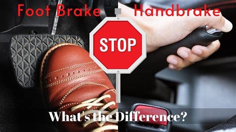 Handbrake Vs Foot Brake Whats The Difference DRIVING LIFE