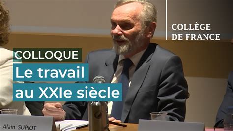 Le travail au XXIᵉ siècle Droit techniques écoumène 16 Alain