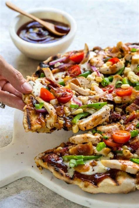 Grilled Bbq Chicken Pizza