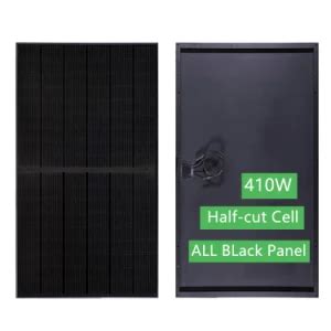 High Quality W Shingled Monocrystalline Full Black Solar Panel Pv