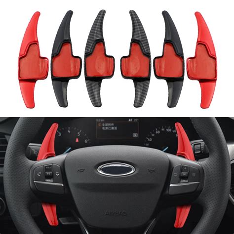 2pcs Car Steering Wheel Shfit Paddle Extend Cover Decoration Sticker