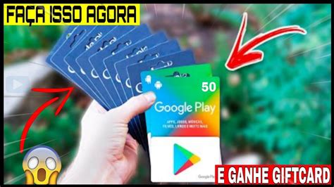 SAIU COMO GANHAR GIFT CARD DE GRAÇA DA GOOGLE PLAY STORE RÁPIDO 2020