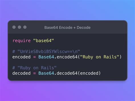 Base64 Encoding Explained