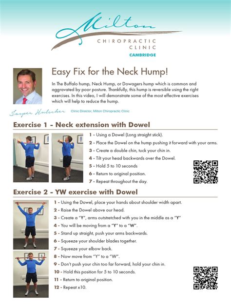 Easy Fix Neck Hump Exercise V1 Download Free Pdf Diseases And