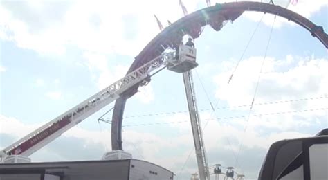 Roller Coaster Riders Stuck Upside Down For 3 Hours