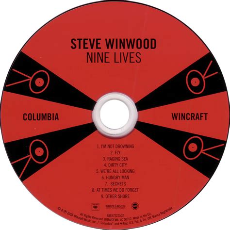 Car Tula Cd De Steve Winwood Nine Lives Portada