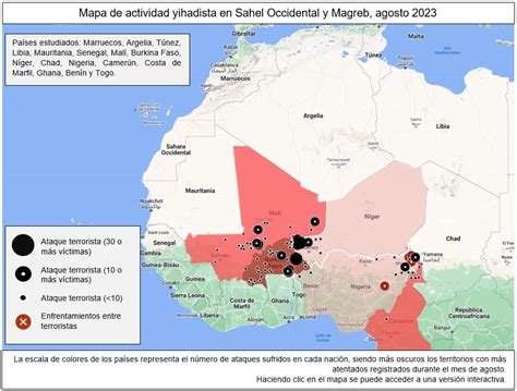 Actividad Yihadista En El Magreb Y El Sahel Agosto Observatorio