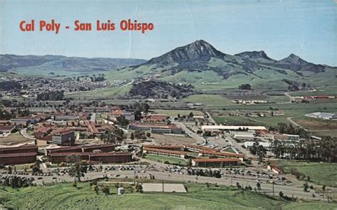 Cal Poly - San Luis Obispo California Lee Blaisdell Postcard