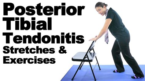 Posterior Tibial Tendonitis Stretches Exercises Ask Doctor Jo YouTube