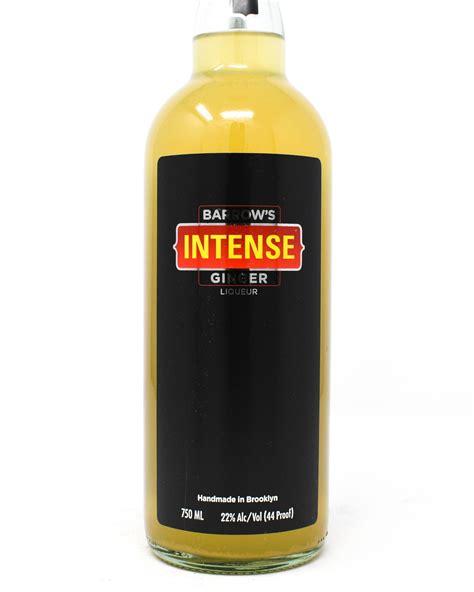 Barrow S Intense Ginger Liqueur 750ml Princeville Wine Market