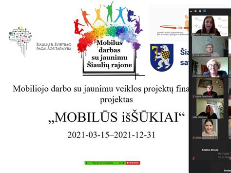 Iauli Rajone Startuoja Projektas Mobil S I Kiai Iauli Rajono