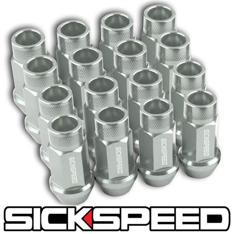 Find Polished Mm Aluminum Extended Tuner Lug Nuts Lugs Wheels Rims