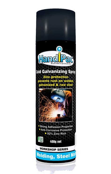 Cold Galvanizing Spray Black G Handipac