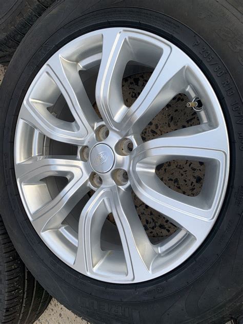 X4 Set Range Rover Evoque 18 Alloy Wheels And Tyres 235 60 18 Ej32 Ab