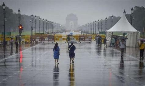 Weather Update Heavy Rain Hits Parts Of Delhi Ncr Imd Predicts